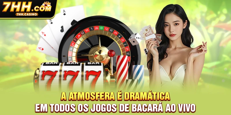 A atmosfera é dramática em todos os jogos de bacará ao vivo A atmosfera é dramática em todos os jogos de bacará ao vivo