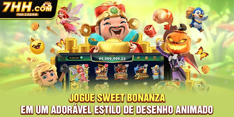 Jogue Sweet Bonanza em um adorável estilo de desenho animado Jogue Sweet Bonanza em um adorável estilo de desenho animado