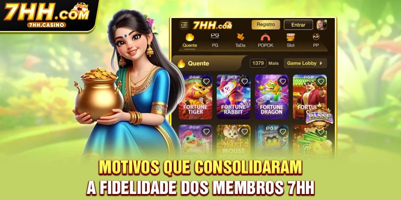 Motivos que consolidaram a fidelidade dos membros 7HH